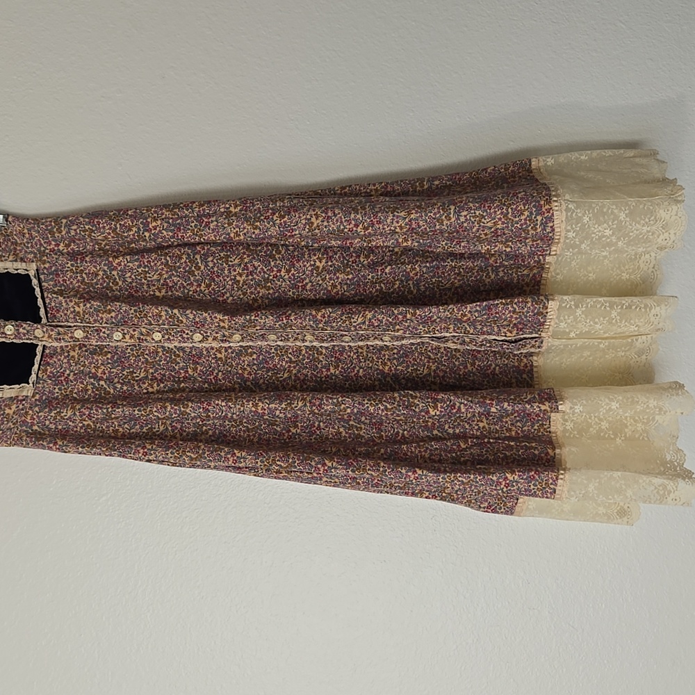 Vtg Gunne Sax Prairie Skirt